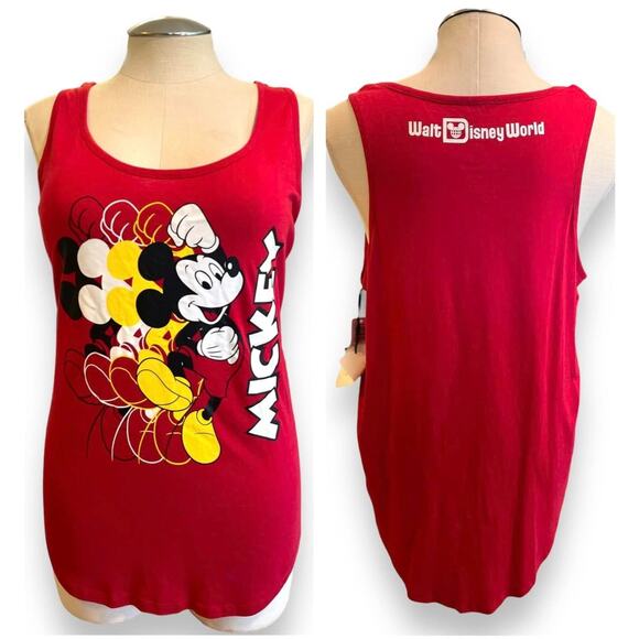 Torrid Disney Mickey Mouse Walt Disney World 50th Anniversary Active Tank Top 4X - Picture 1 of 2